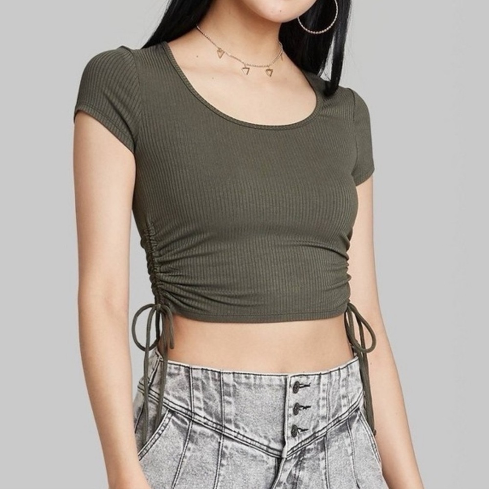 Wild Fable Ruched T-shirt